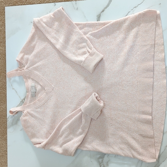 LOFT Cut out V neck sweater - Picture 2 of 5